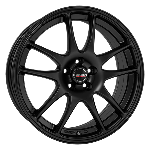 Borbet RS black matt 7,00x17 4x100,00 ET45,00