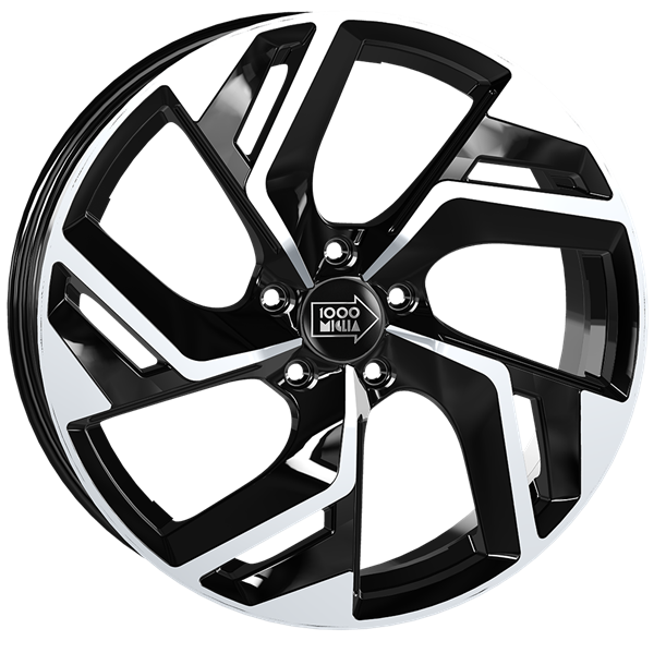 Mille Miglia MM1031 Black Polished 7,00x17 5x108,00 ET40,00