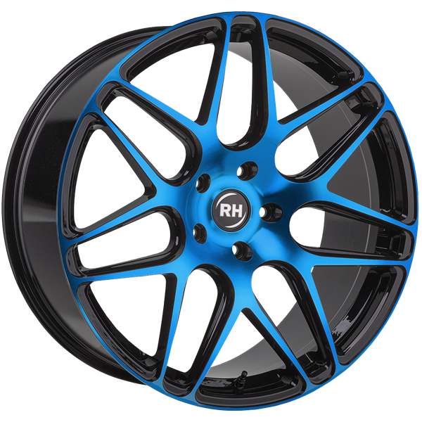 RH Alurad RB 11 Black Polished Blue 9,00x20 5x112,00 ET35,00