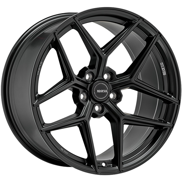 Sparco FF3 Matt Black 8,00x18 5x120,00 ET45,00